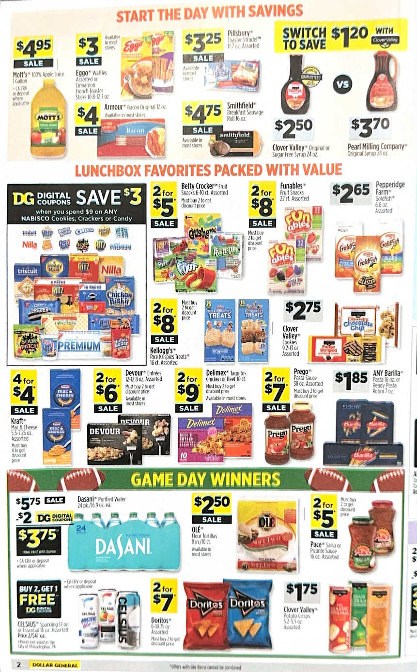 Dollar General Ad 09/07-09/13