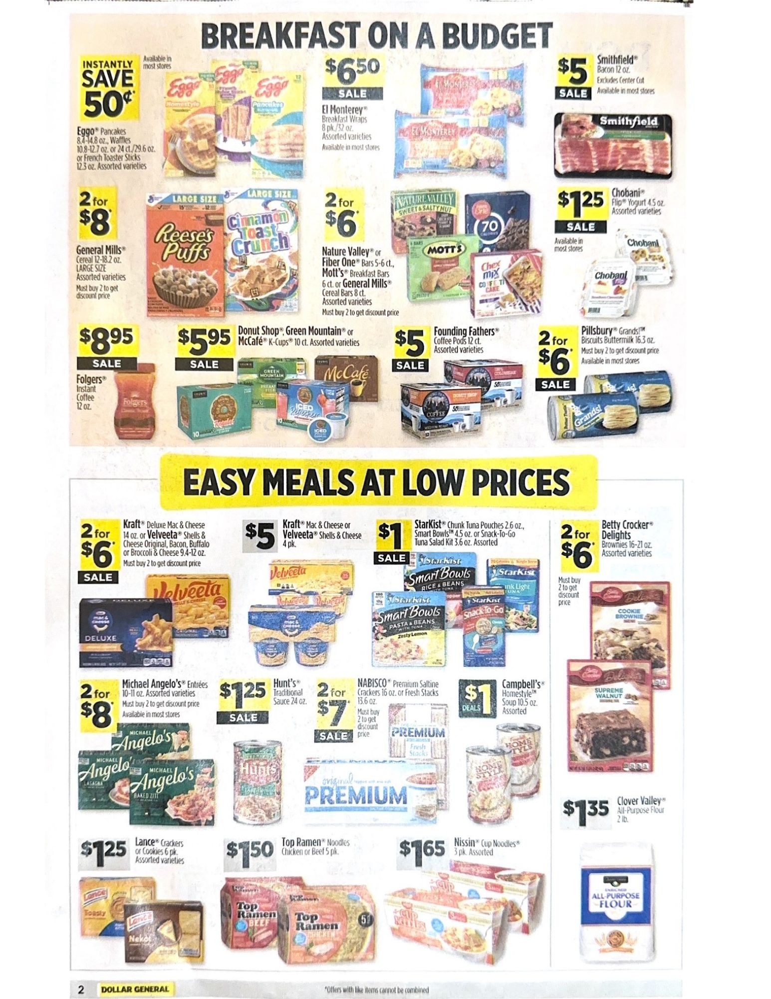 Dollar General Ad Scan: March 23, 2025 – March 29, 2025