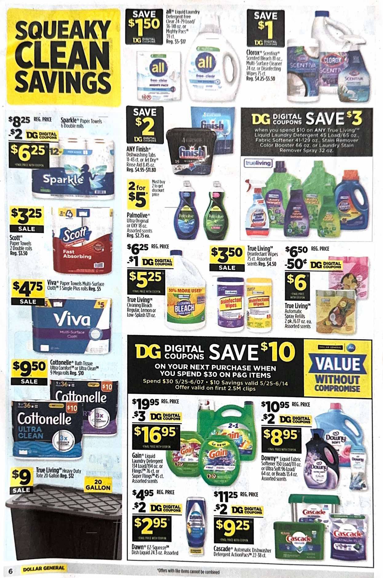 Dollar General Ad Scan May 25–May 31, 2025 (05/25–05/31)