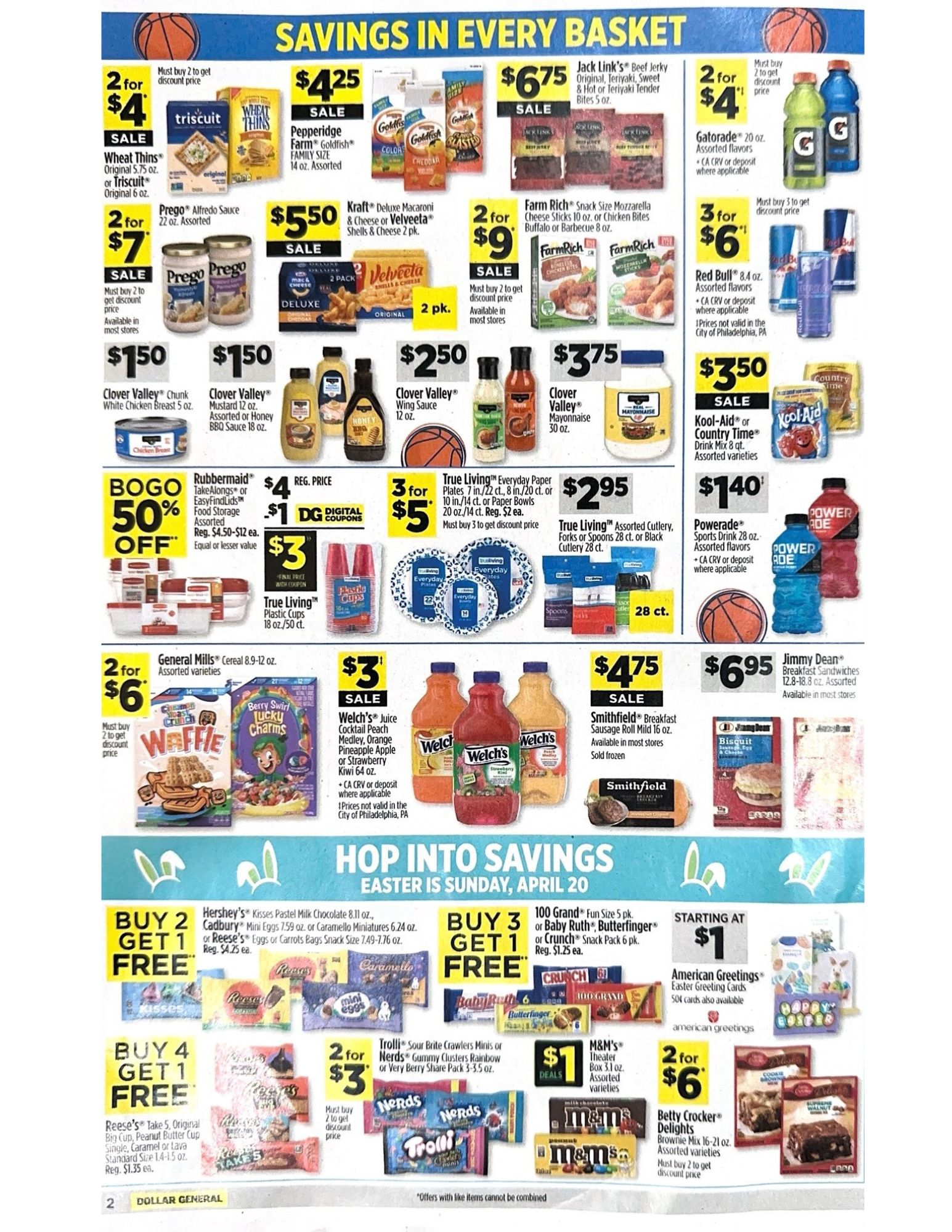 Dollar General Ad Scan March 16, 2025 - March 22, 2025