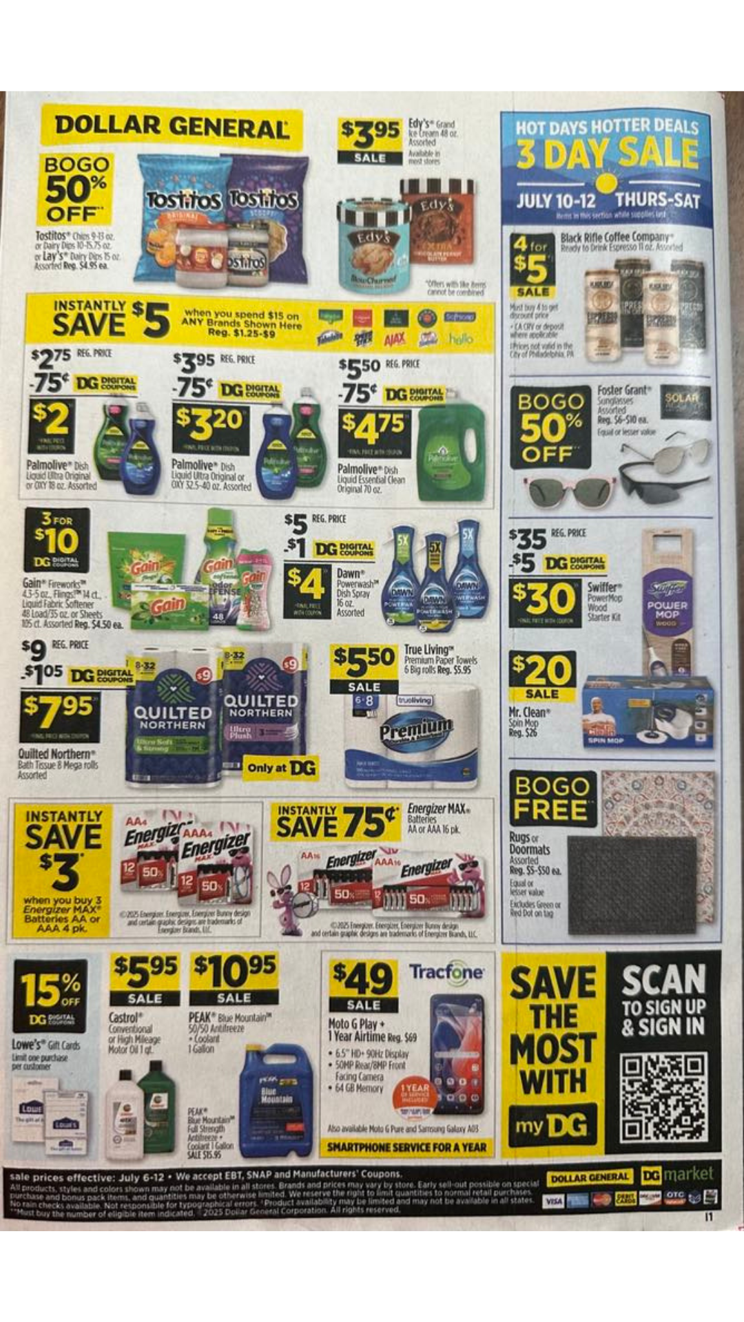 Dollar General Ad Scan July 06-July 12, 2025 (06/06-06/12)
