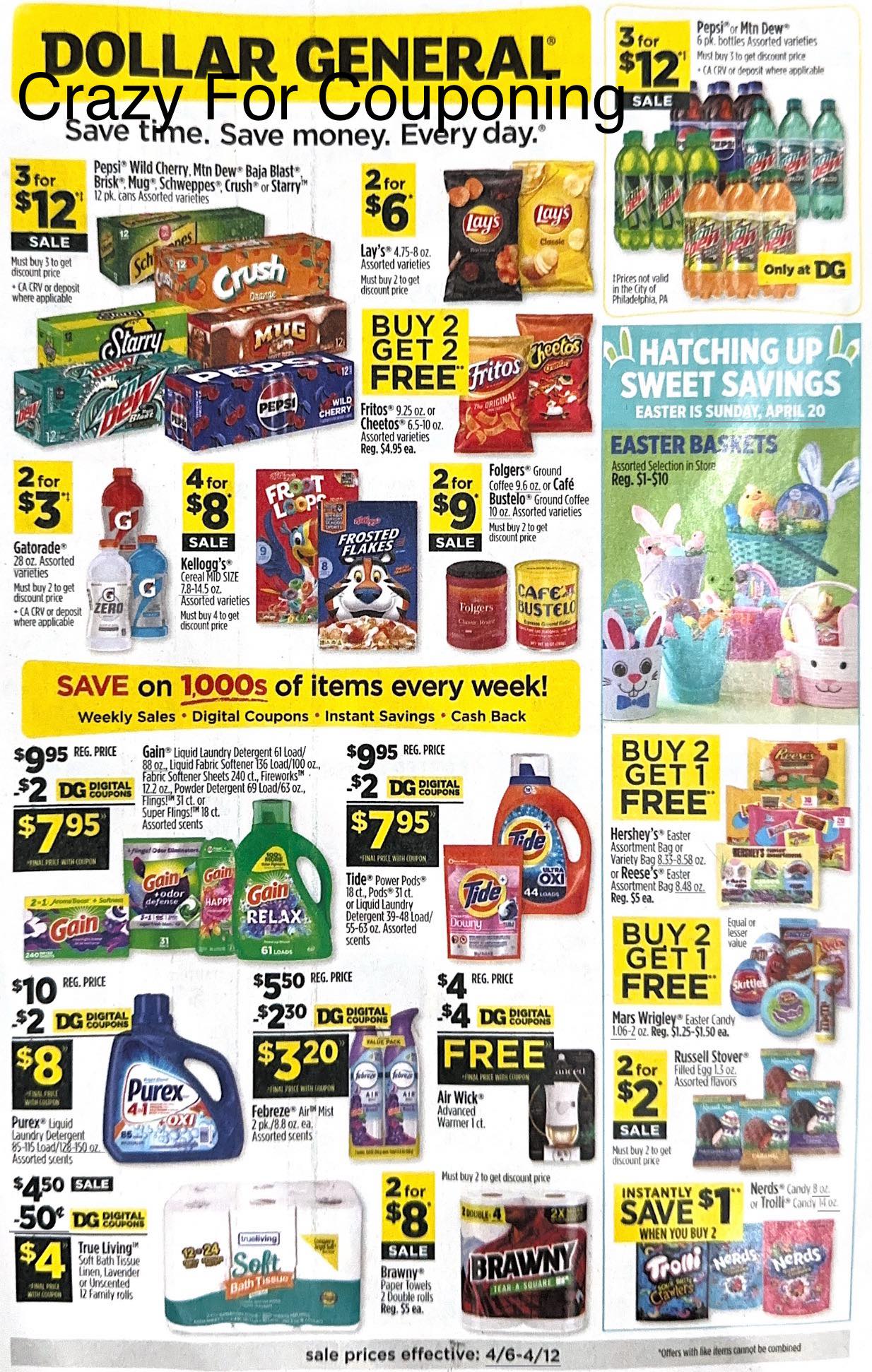 Dollar General Ad Scan: April 06, 2025 – April 12, 2025