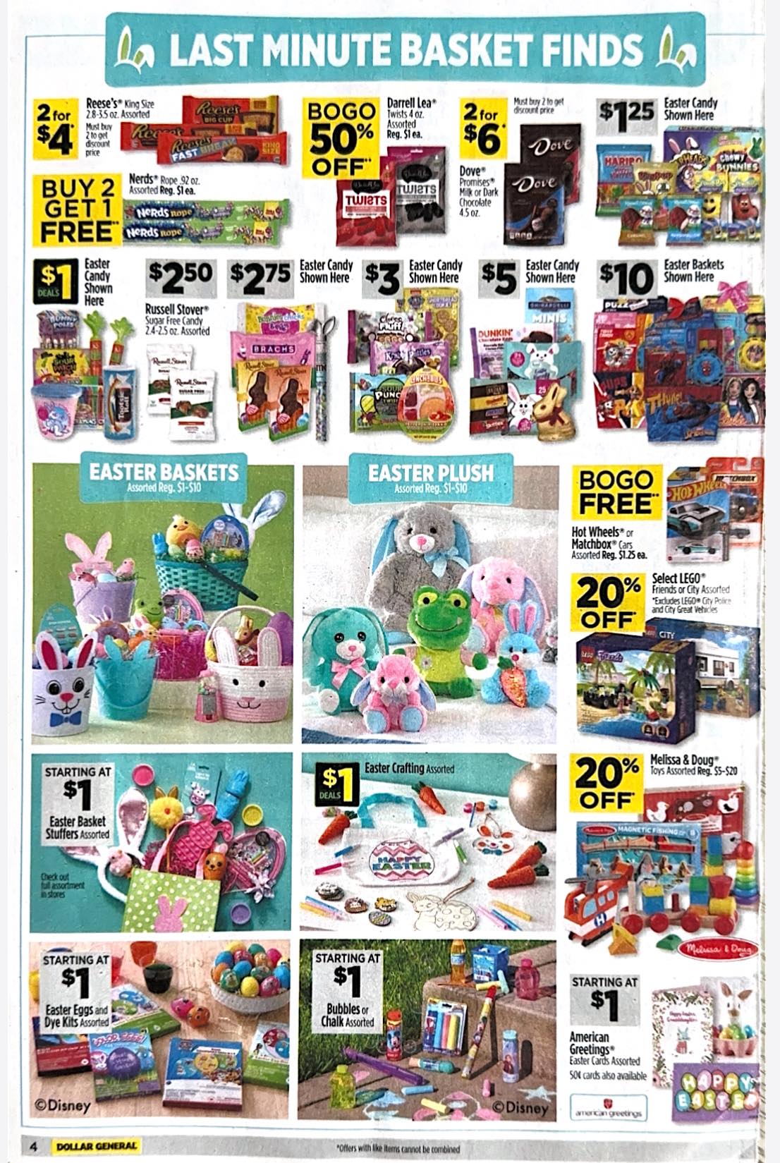 Dollar General Ad Scan for April 13–April 19, 2025.