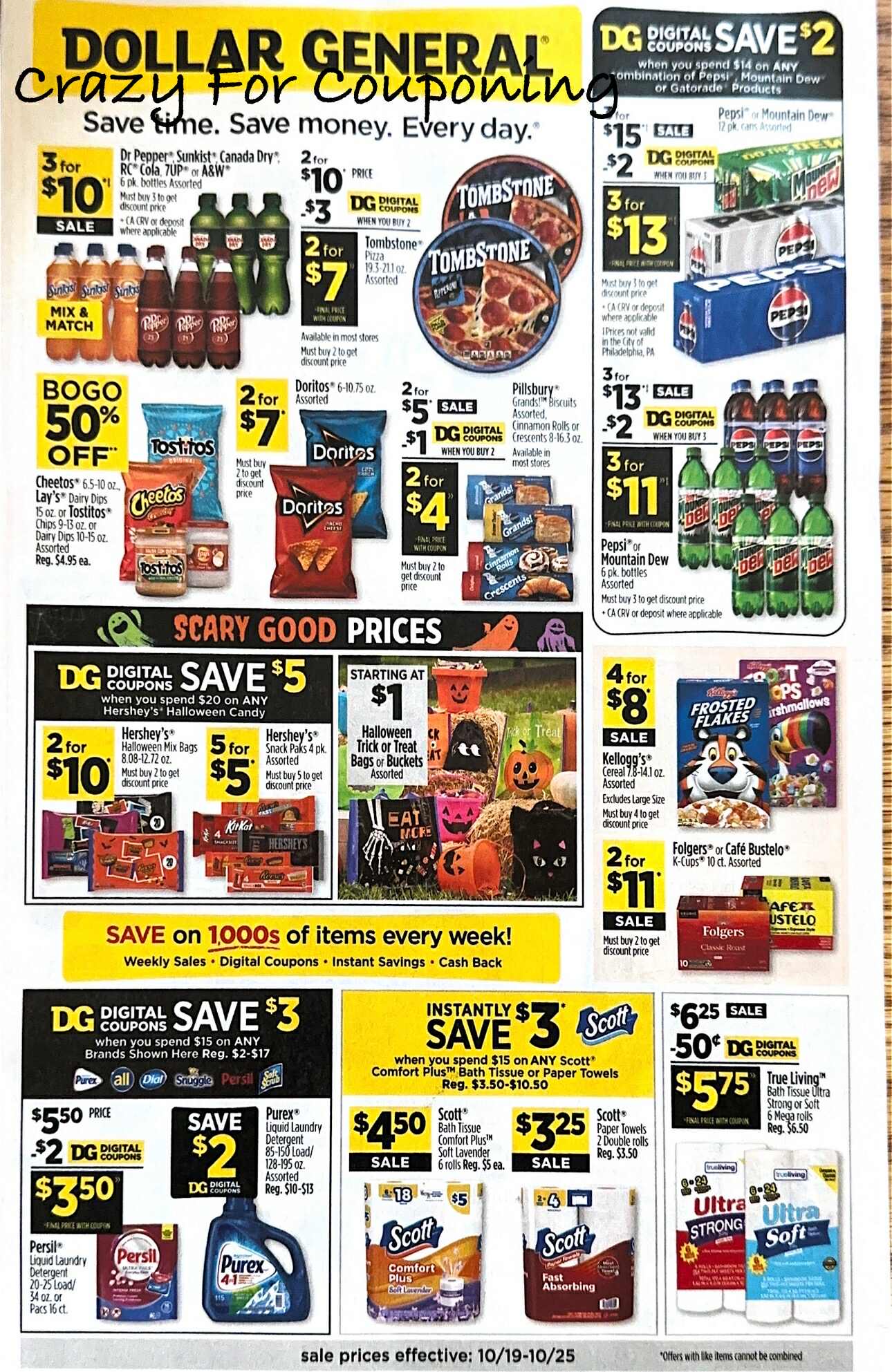 Dollar General Weekly Ad 10/19–10/25