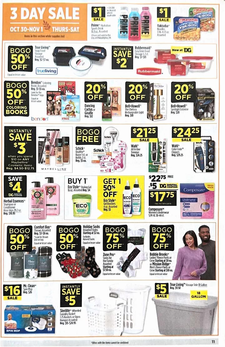 Dollar General Weekly Ad 10/26 – 11/1