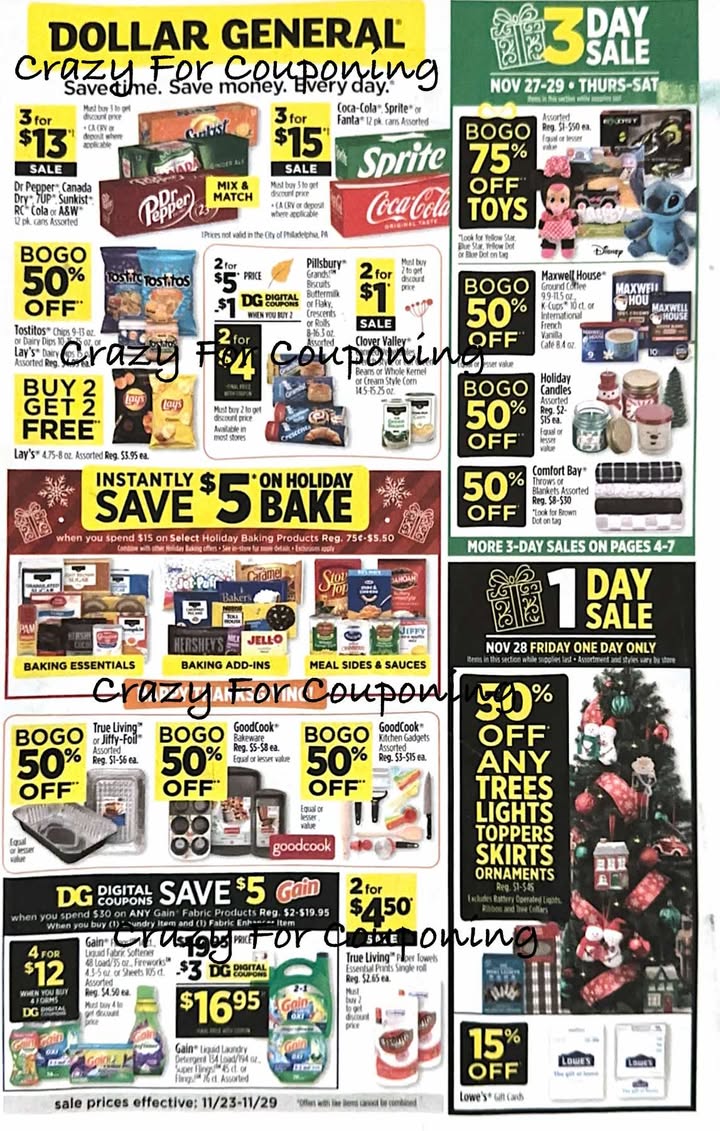 Dollar General Ad 11/23-11/29