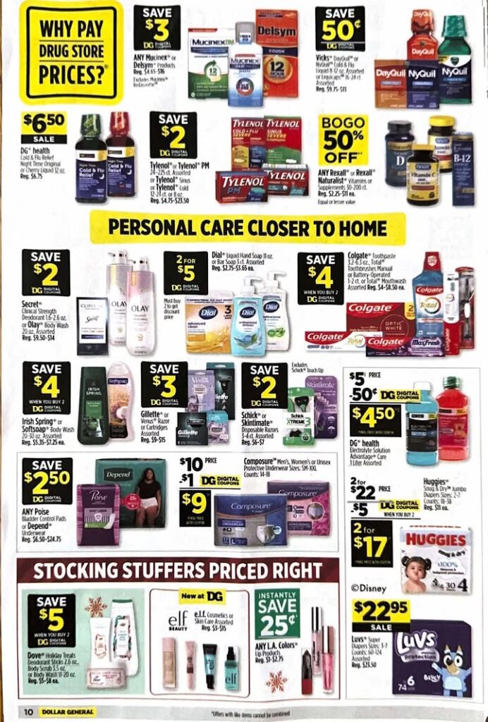 Dollar General Ad 11/30-12/06