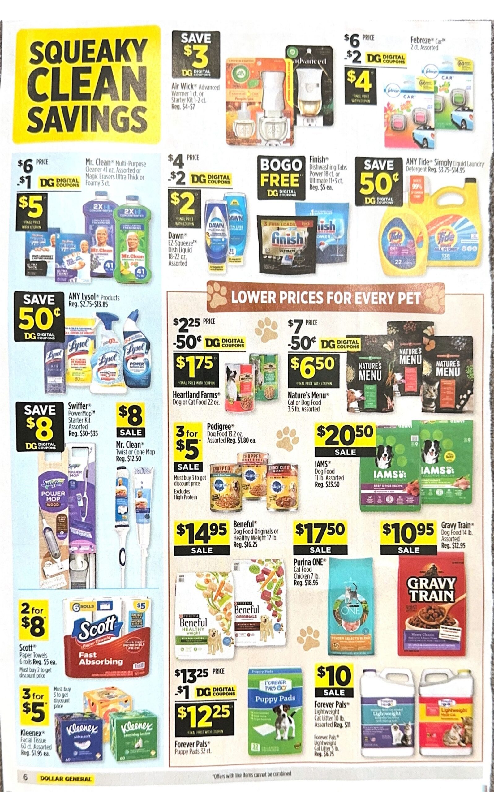 Dollar General Ad Scan & Deals 10/19–10/25