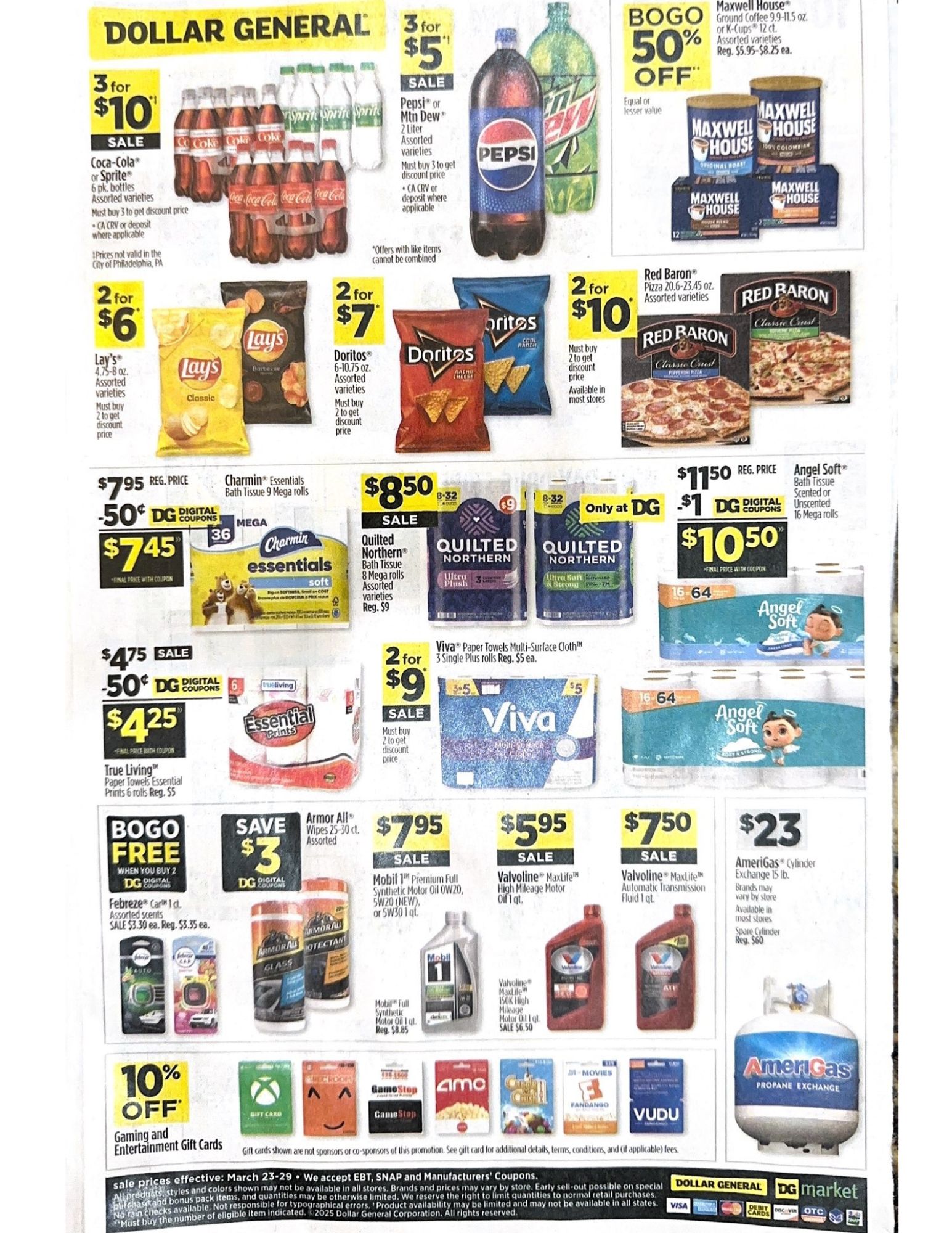 Dollar General Ad Scan: March 23, 2025 – March 29, 2025