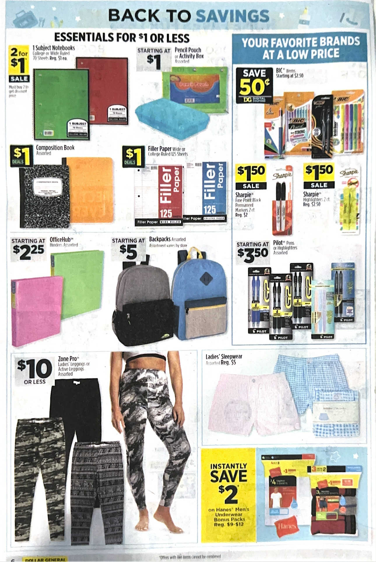 Dollar General AD 07/20-07/26