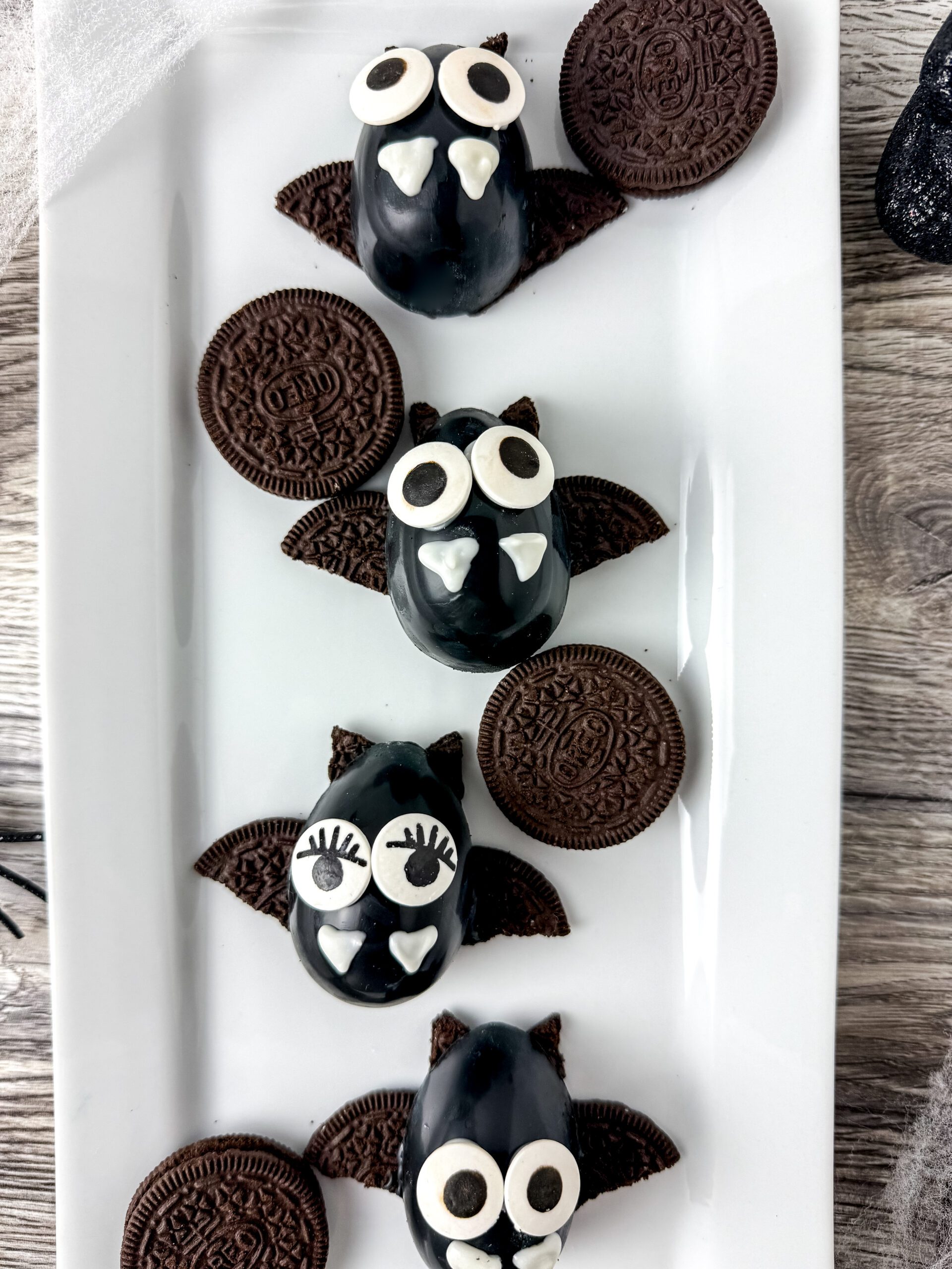 Halloween Bat Truffles