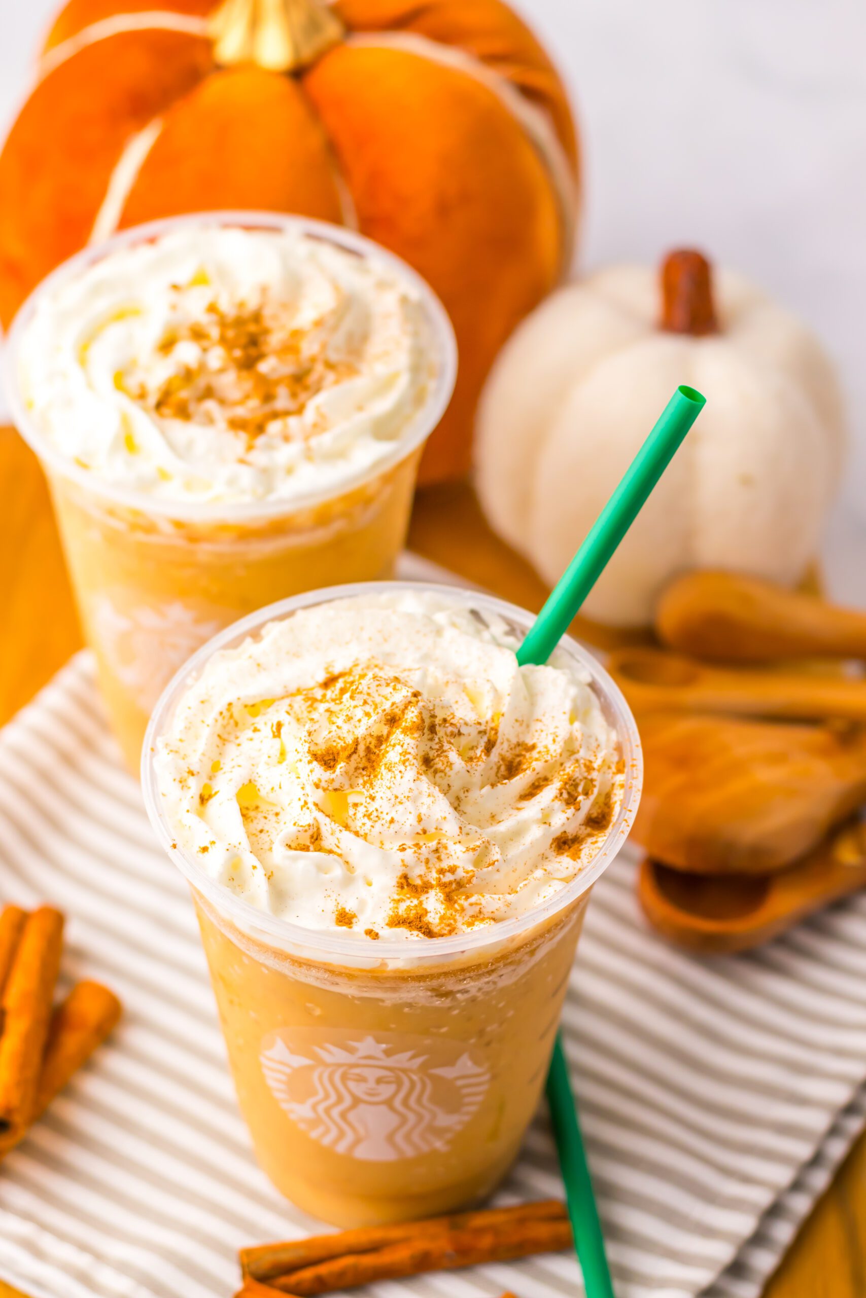 Copycat Starbucks Pumpkin Spice Frappuccino