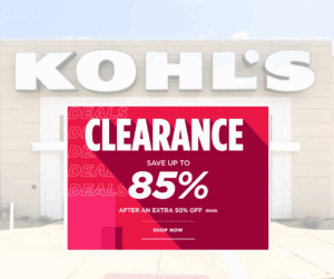 Kohl's Clearance Event