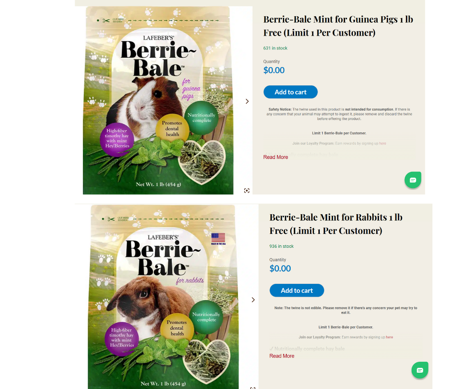 Free Berrie-Bale Mint