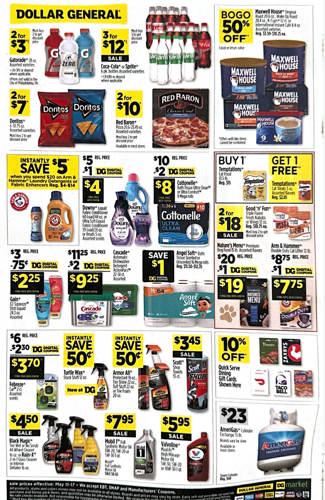 Dollar General Ad Scan for May 11–May 17, 2025