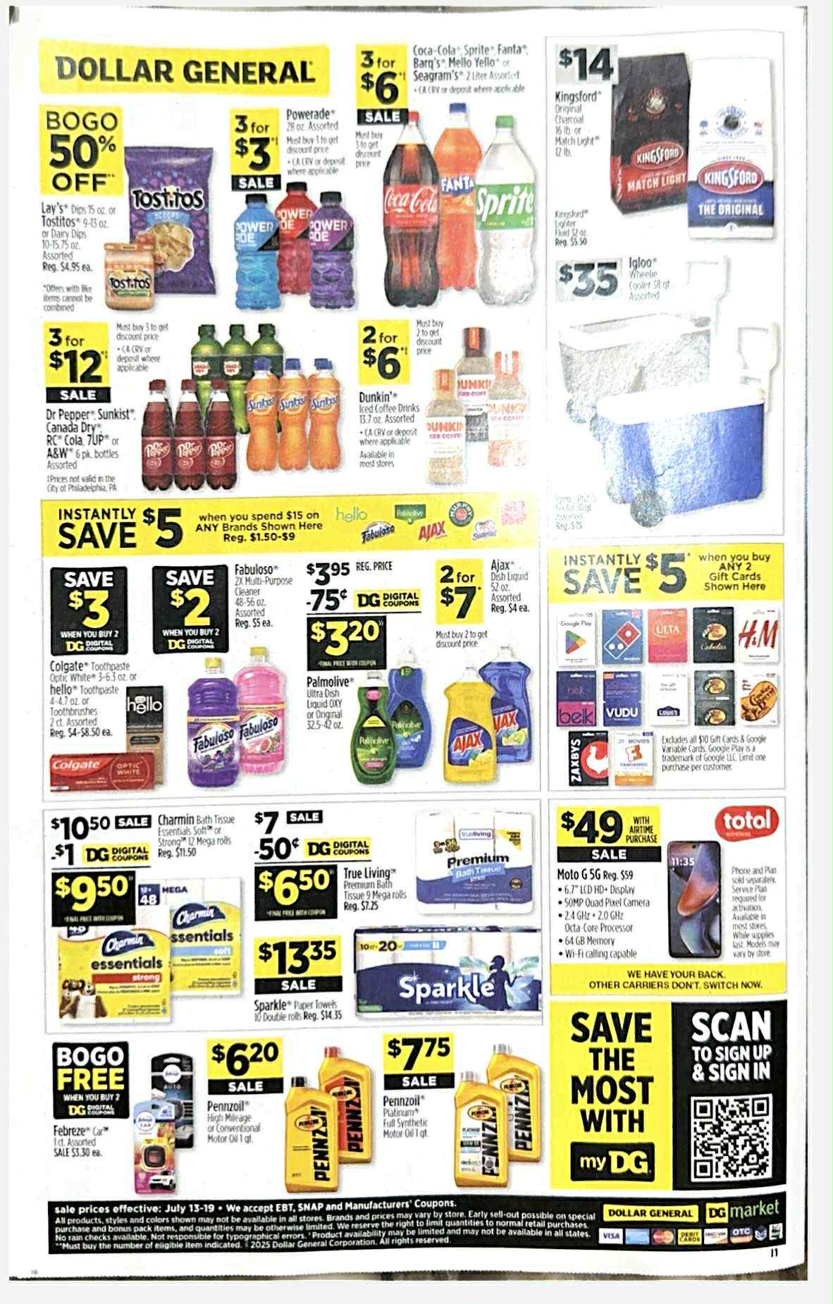 Dollar General Ad Scan July 13-July19 (07/13-07/13)