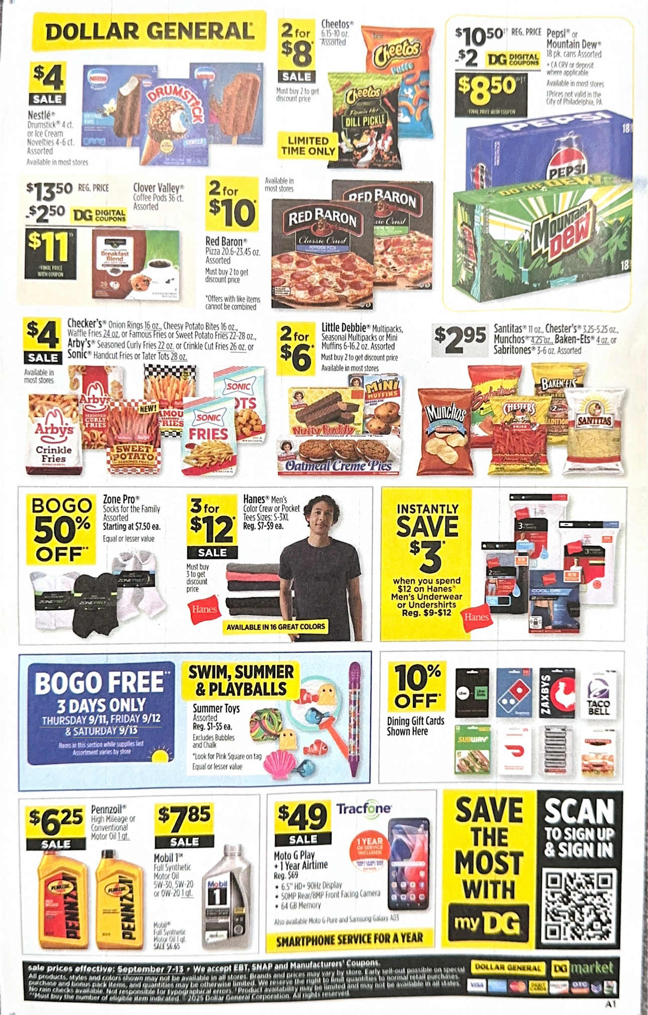Dollar General Ad 09/07-09/13