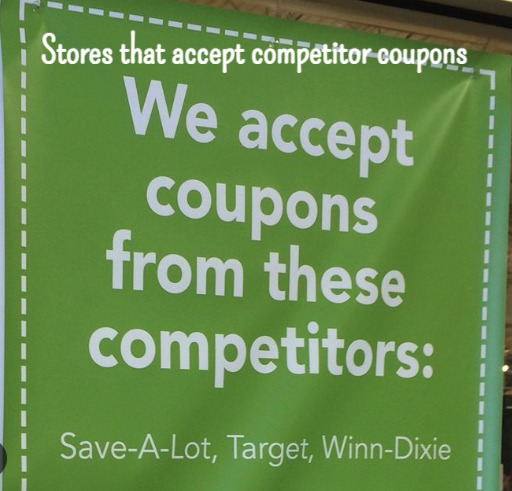 Stores That Take Competitor Coupons